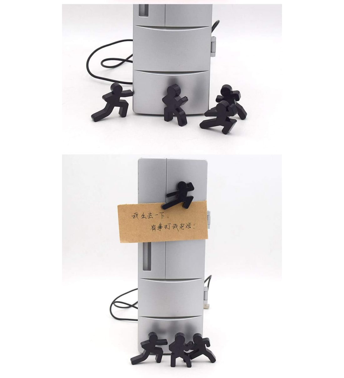 (Set of 4) Ninja Fridge MagnetsShare By The Quirk Box