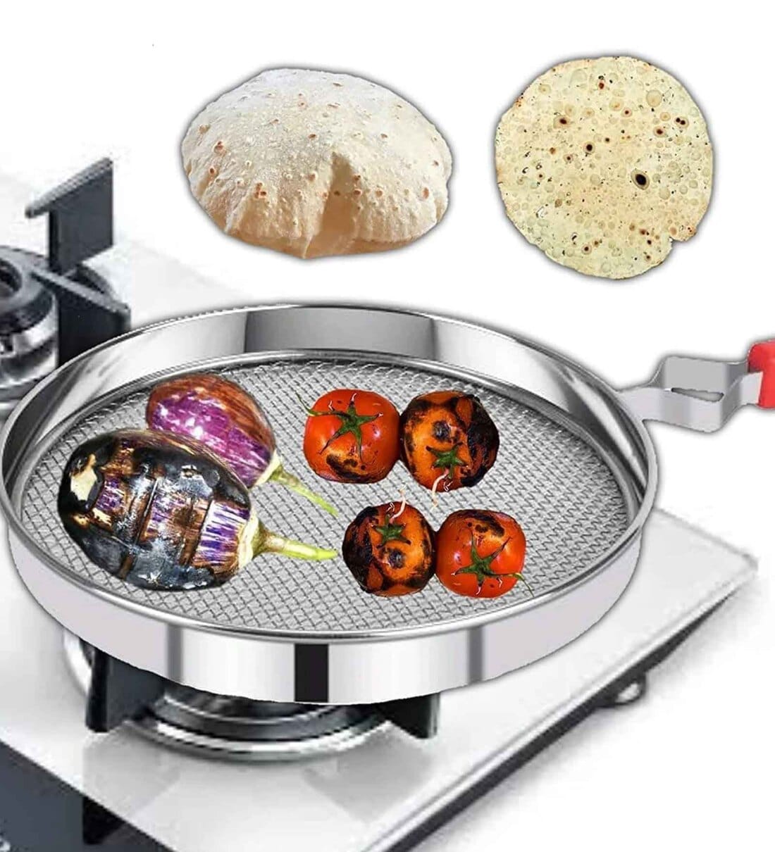 Grill Pan Roti MakerShare By Regalo