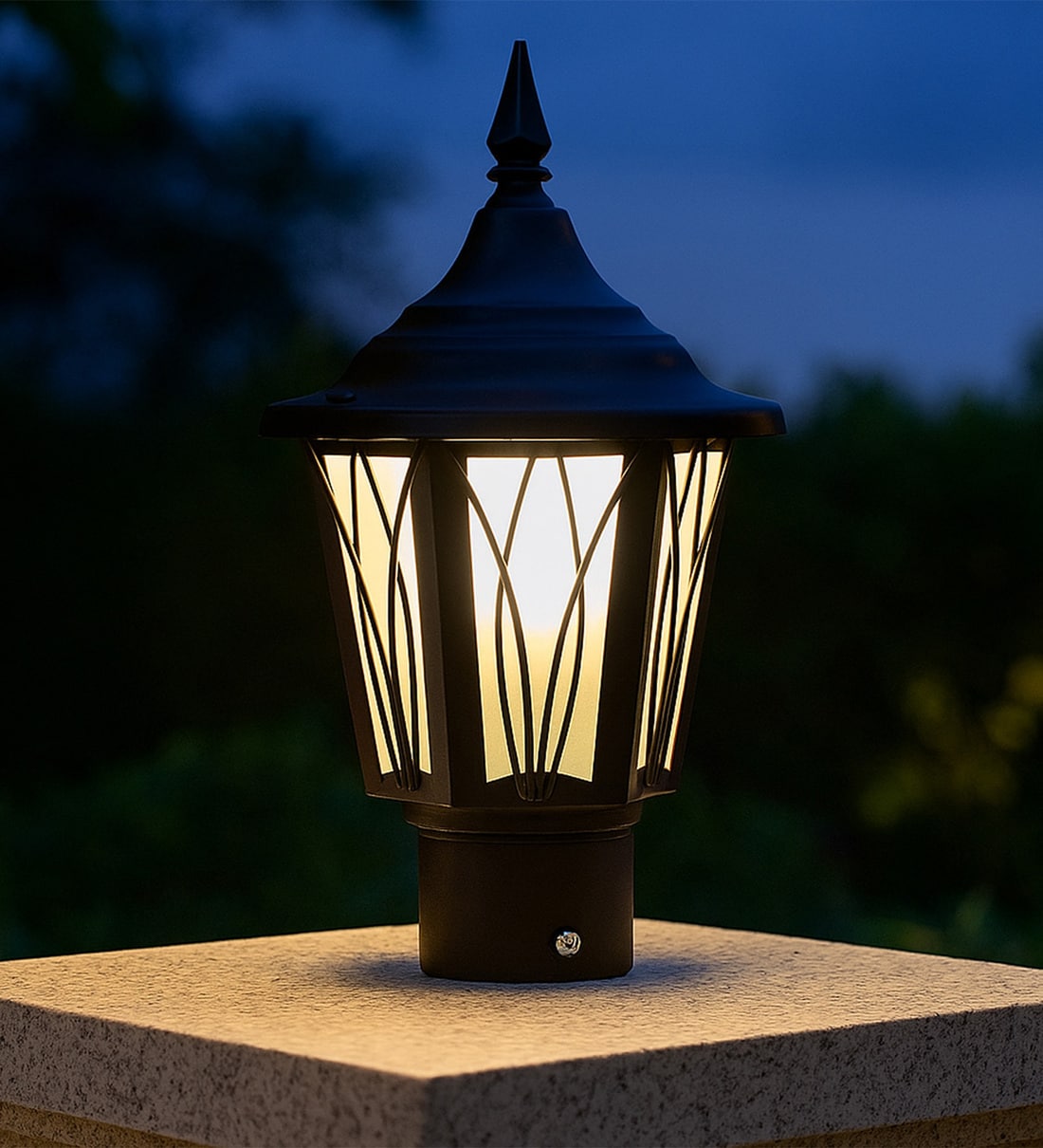 Gate Light for Pillars and Posts Weatherproof Exterior Lighting Fixture Outdoor LampShare By Sinoman