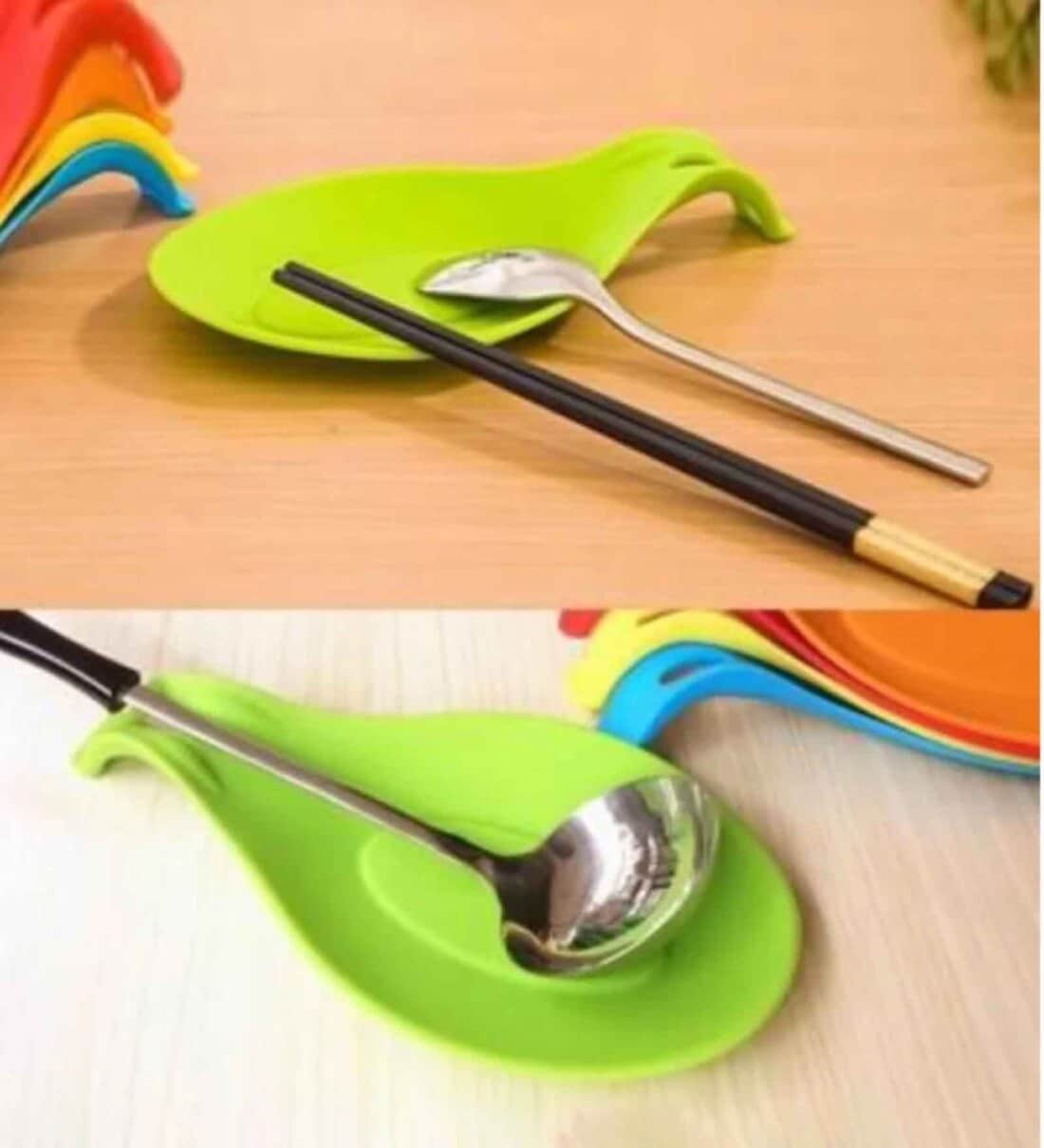 Silicone Spoon Rest-Small-Set of 2-AssortedShare By The Quirk Box