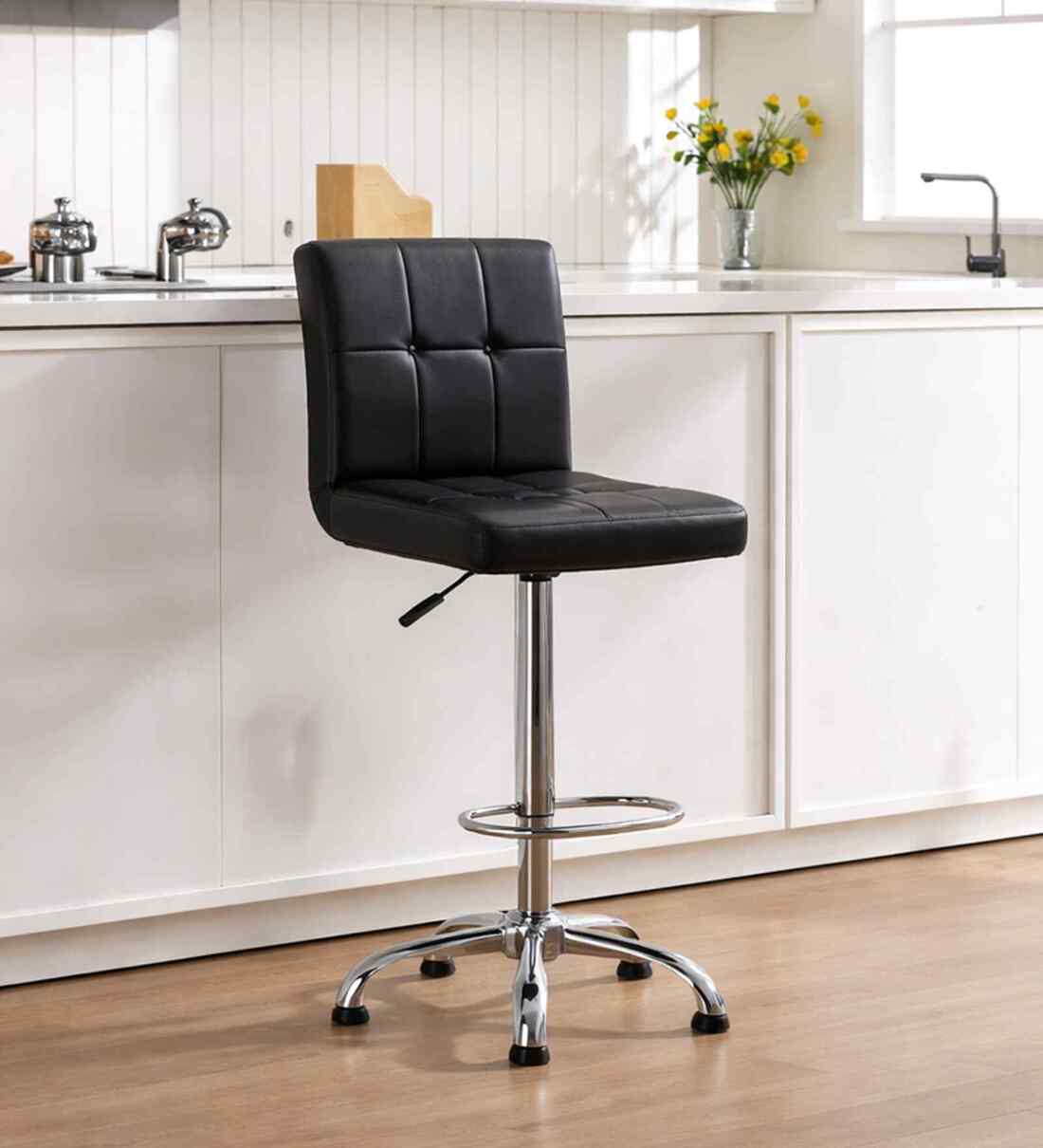 Cadbury Barstool In Black ColourShare By Zidle