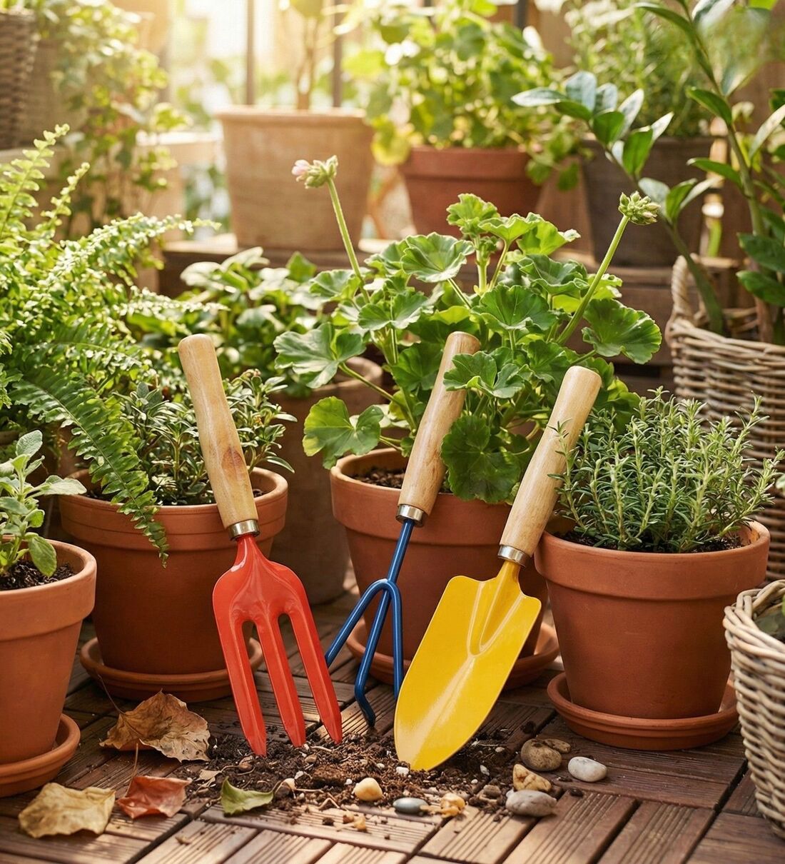 Set Of 3 Tools Artisan Plant Care KitShare By Ecofynd