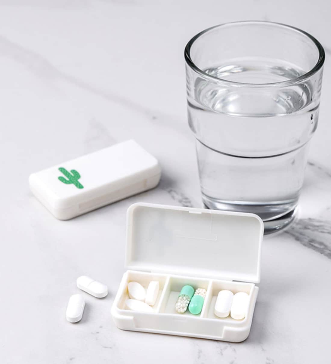 Mini Travel Pill Box -Set of 2Share By The Quirk Box