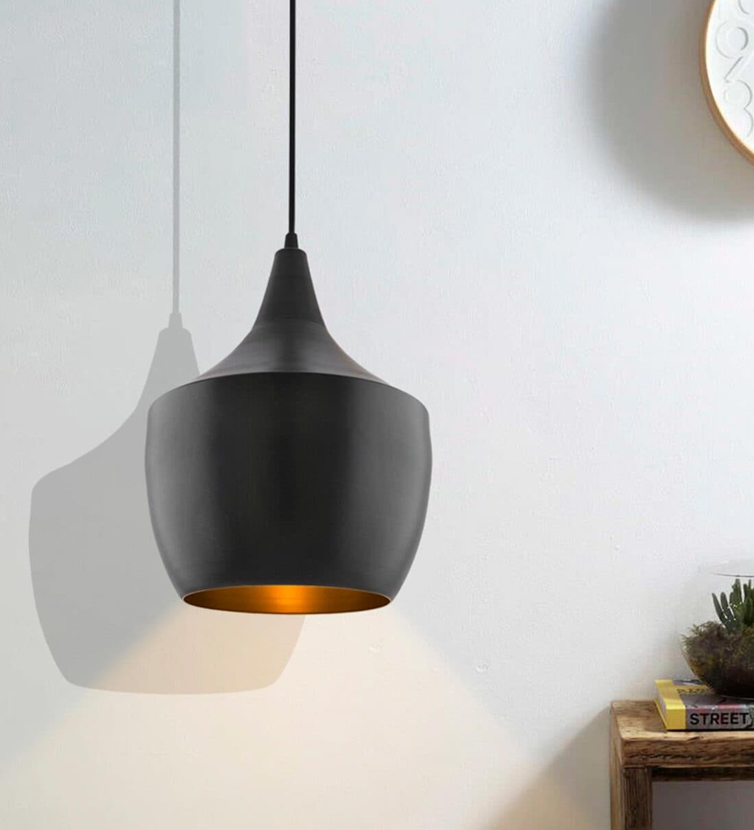 Orlando Black Metal Hanging LightShare By Homesake