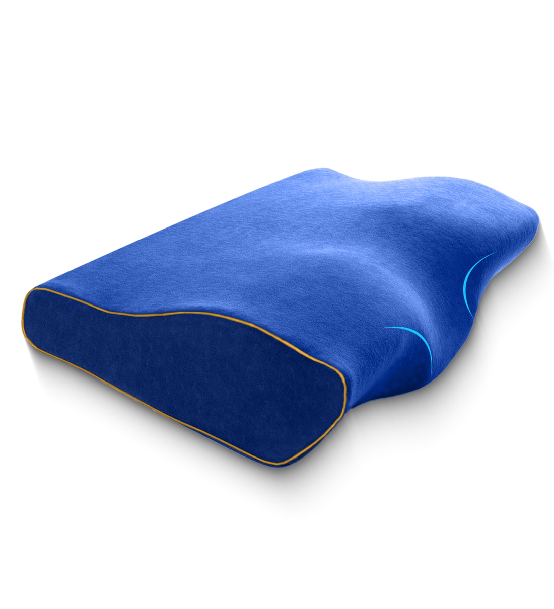 Cervcial Gel Infused Pillow (20x13) With Velvet coverShare By Sleepsia