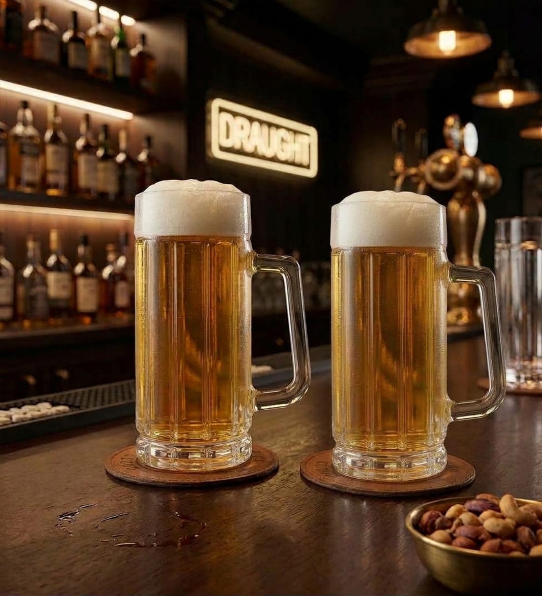 Gambrinus 330ml Glass (Set of 2) Beer MugShare By Oberglas