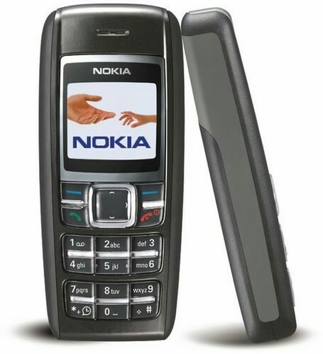 Refurbished Nokia 1600 Single Sim Feature Phones (Black)