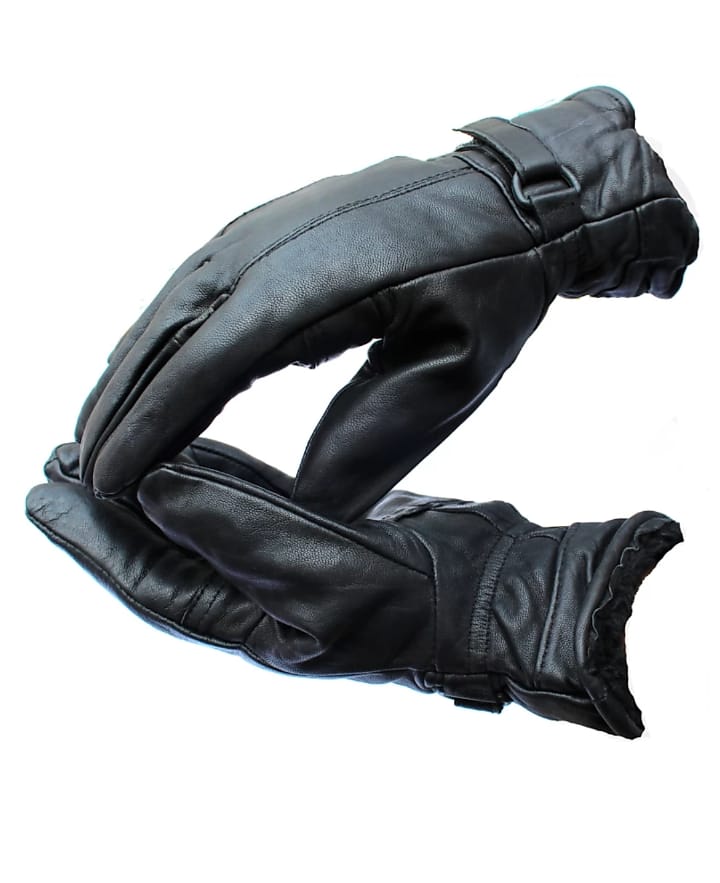 zaptos  Full Finger Gloves For Riders,Bikers Black Riding Gloves  (Black)