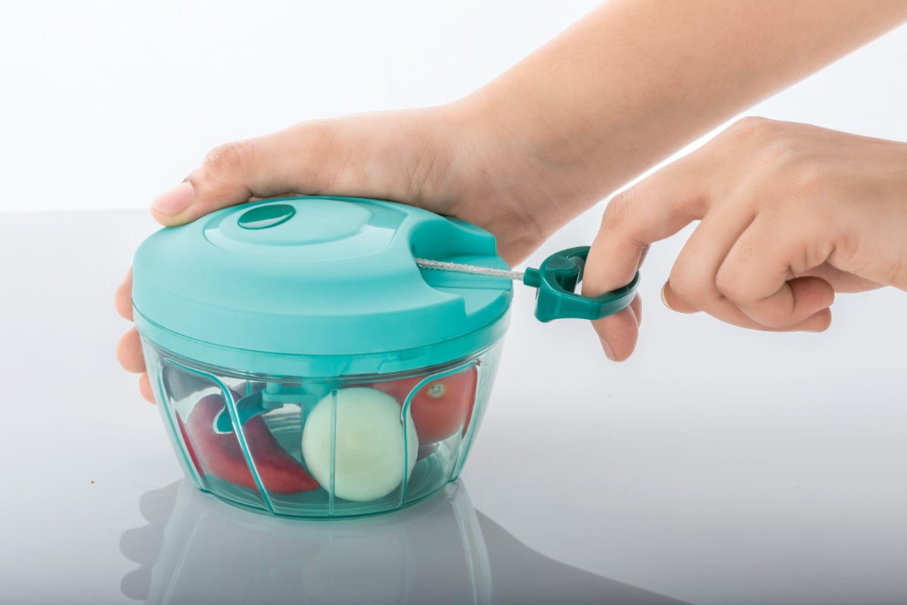 AWT Multicolor Handy Vegetable and Fruit Chopper