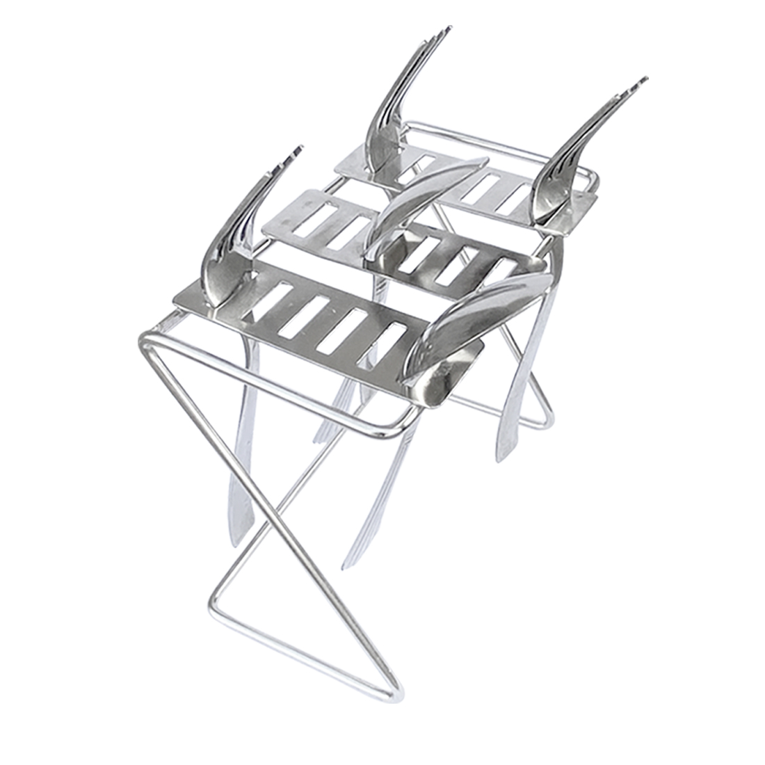 Oc9 Stainless Steel Spoon Stand / Spoon Holder / Cutlery Rack For Kitchen and Dining Table
