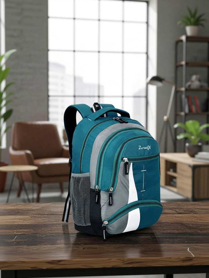 ZCRAFT spacy comfortable 4th to 10th class casual school bags Waterproof college Bag 35 L No Laptop Backpack (Multicolor)