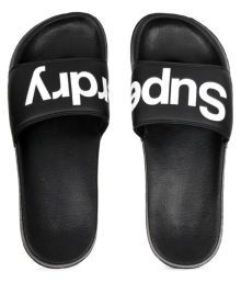Superdry Black Slide Flip flop