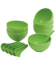 DealsnBuy 12 Pcs Plastic Soup Bowl 310 ml