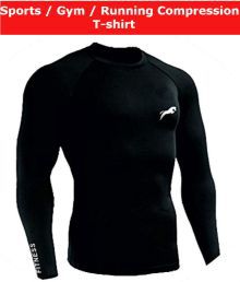 Rider Compression T-SHIRT 'Top Full Sleeve Plain Athletic Fit Multi Sports Cycling, Cricket, Football, Badminton, Gym, Fitness & Other Outdoor Inner Wear