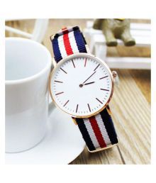 SENJARYA TIMES Casual Sports Daily Nylon Analog Men's Watch
