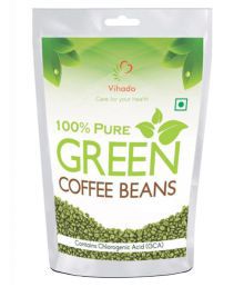 Vihado Natural Green Coffee Beans 50 gm Unfalvoured Multivitamins Capsule