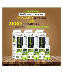 Nutree Pure Bugaway Mosquito Repellent Spray For Kids & Adults Pack of 3 30 Nights 100 ml Pack of 3