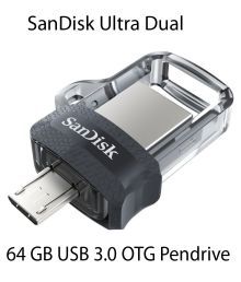 SanDisk Ultra Dual 64 GB USB 3.0 OTG Pendrive 