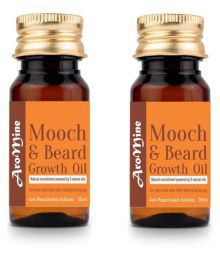 Aromine Hair & Beard Oil For Growth 70 ml Pack of 2