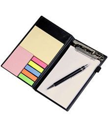 COI Memo Note Pad / Memo Note Book With Sticky Notes & Clip Holder In Diary Style