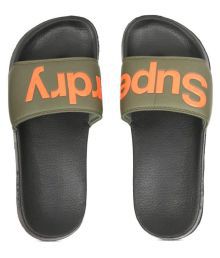 Superdry Orange Slide Flip flop