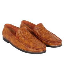 Style Height Tan Loafers