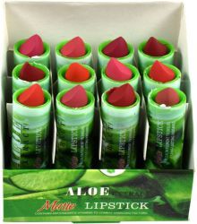 ADS Lipstick Aloe Extract Multicolour(set of-12) 3.5 gm