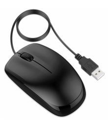 Abronix WIRED Black USB Wired Mouse