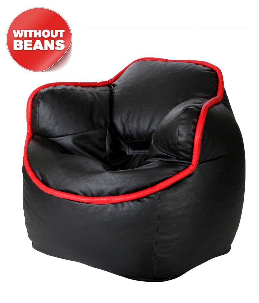 Biggie  Bean Bag Bucket Chair Std Size Black (only Cover)