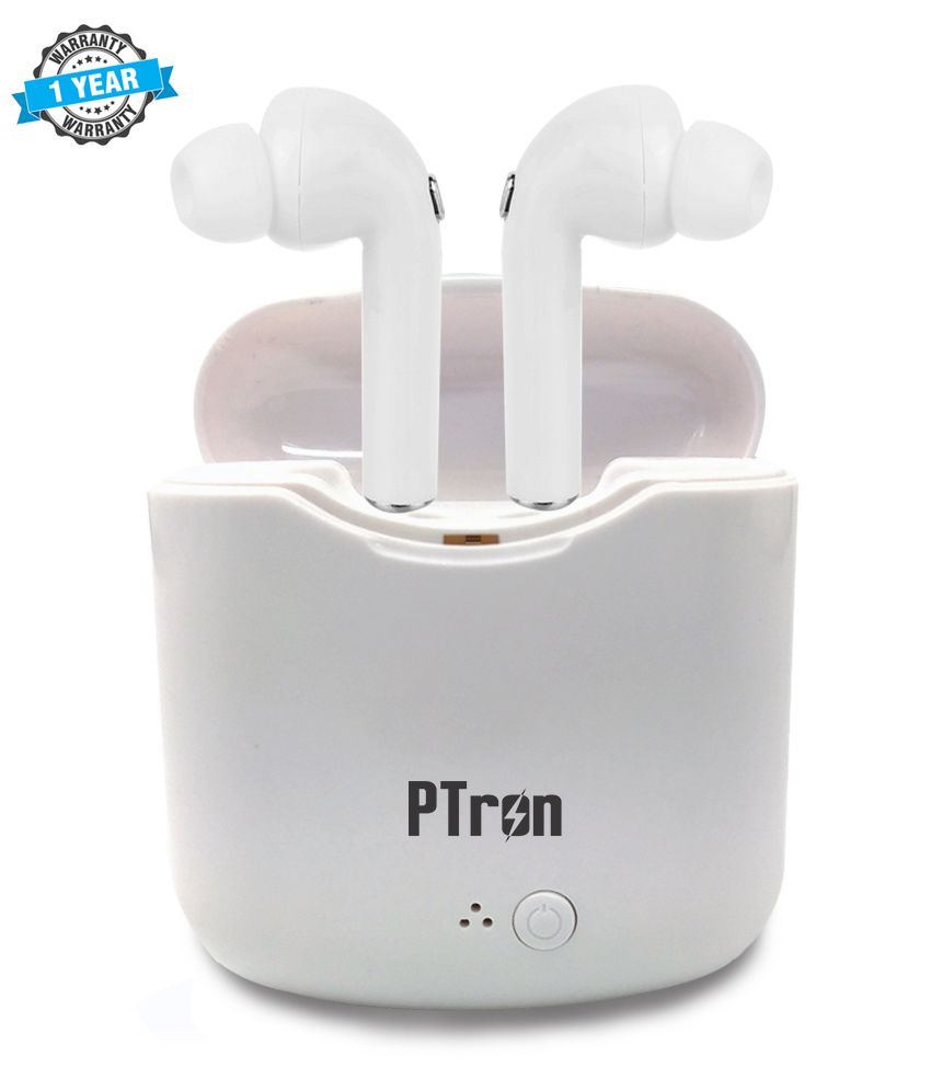 PTron Ace i11 TWS Bluetooth v5.0 Ear Buds Wireless Earphones Bluetooth Headphone  With Mic