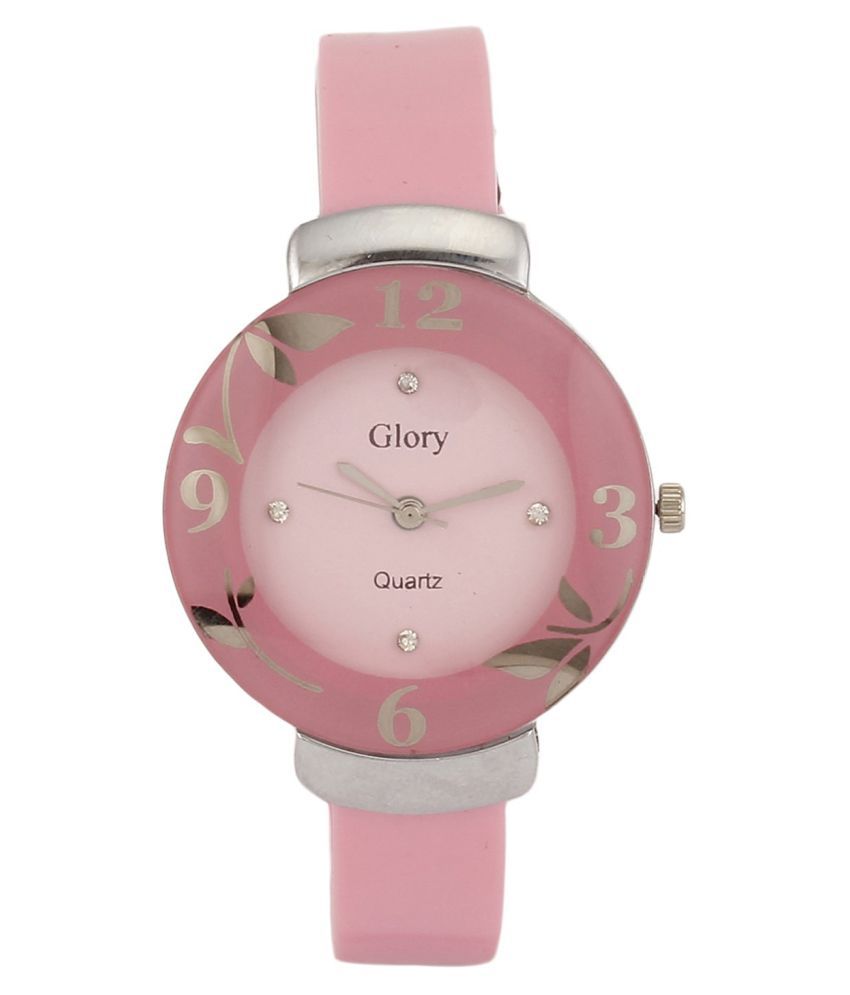 Glory Pink Analog Watch for Women