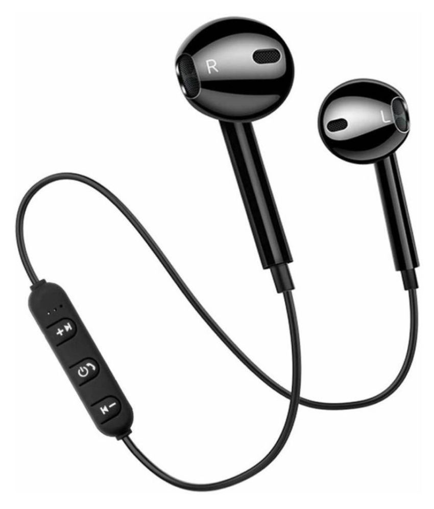 PTron Avento Headset Ear Buds Wireless With Mic Headphones/Earphones