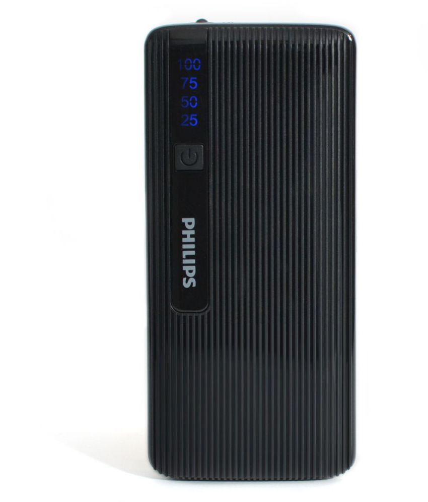 Philips DLP2710NB 10000 -mAh Li-Ion Power Bank Black