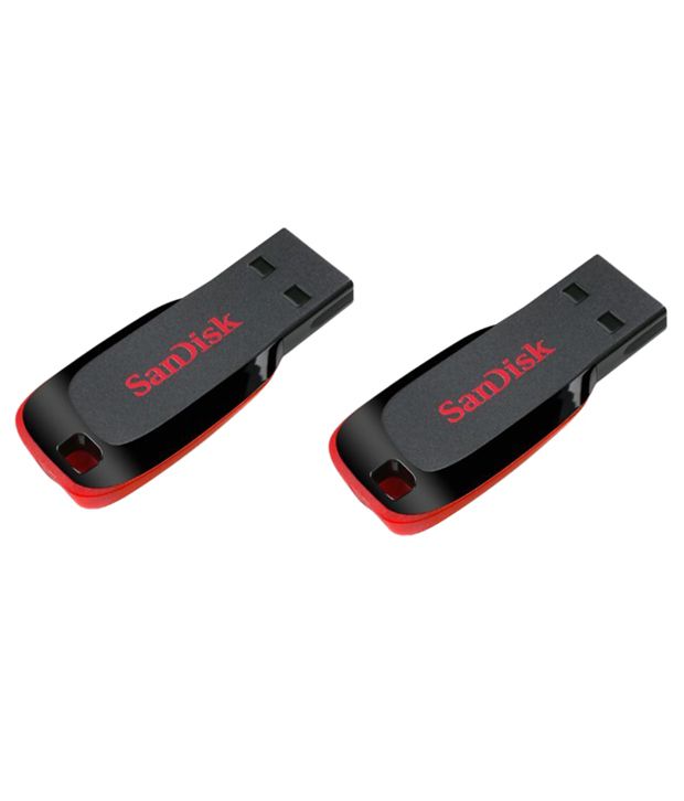 SanDisk Cruzer Blade 32 GB USB 2.0 Pen Drive (Combo of 2)