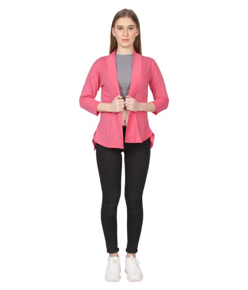 Affair Cotton Shrugs - Pink Single