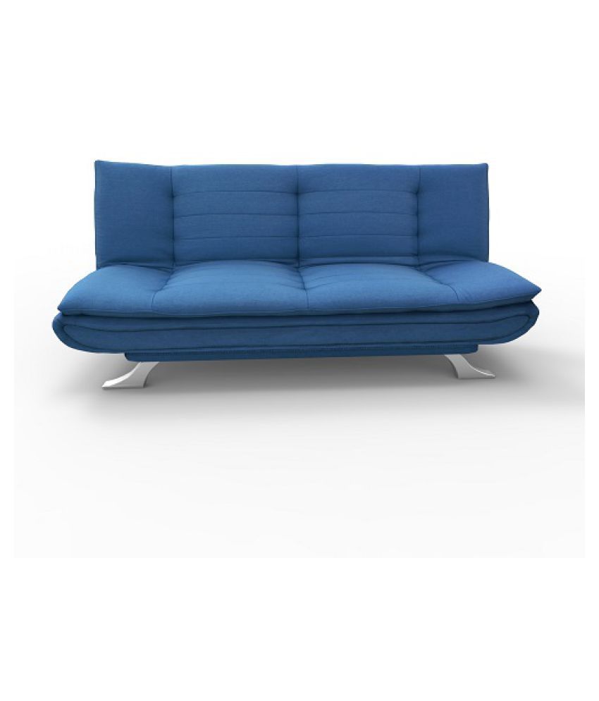 White Cedar Edo-Blue 3 Seater Sofa Set