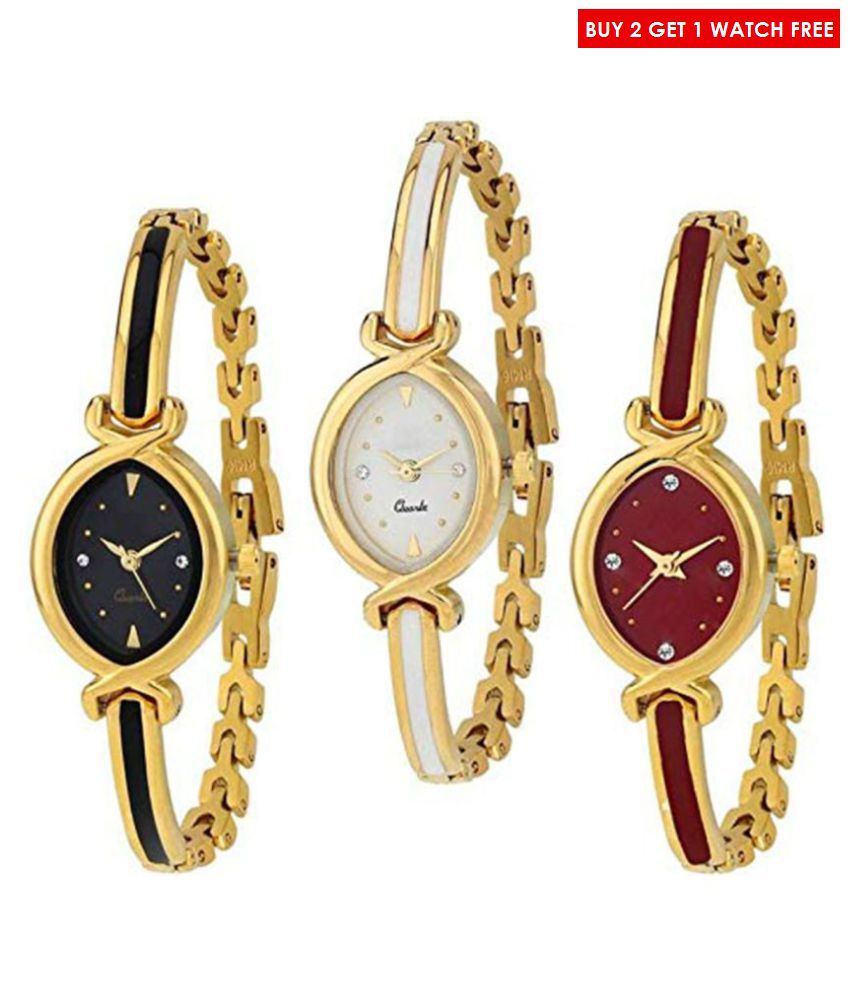 Acnos Latest Designer Premium Analog Watch For Women - Buy 2 Get 1