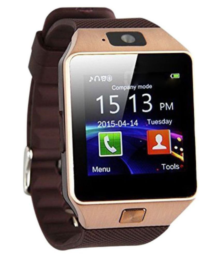 makzoo DZ09 Smart Watches Brown