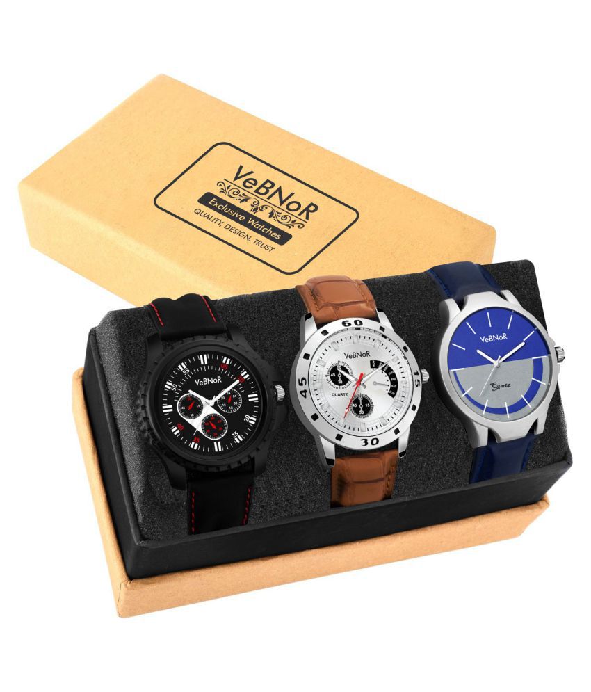 VeBNoR Exclusive Watches (Casual+PartyWear+Formal)For Boys