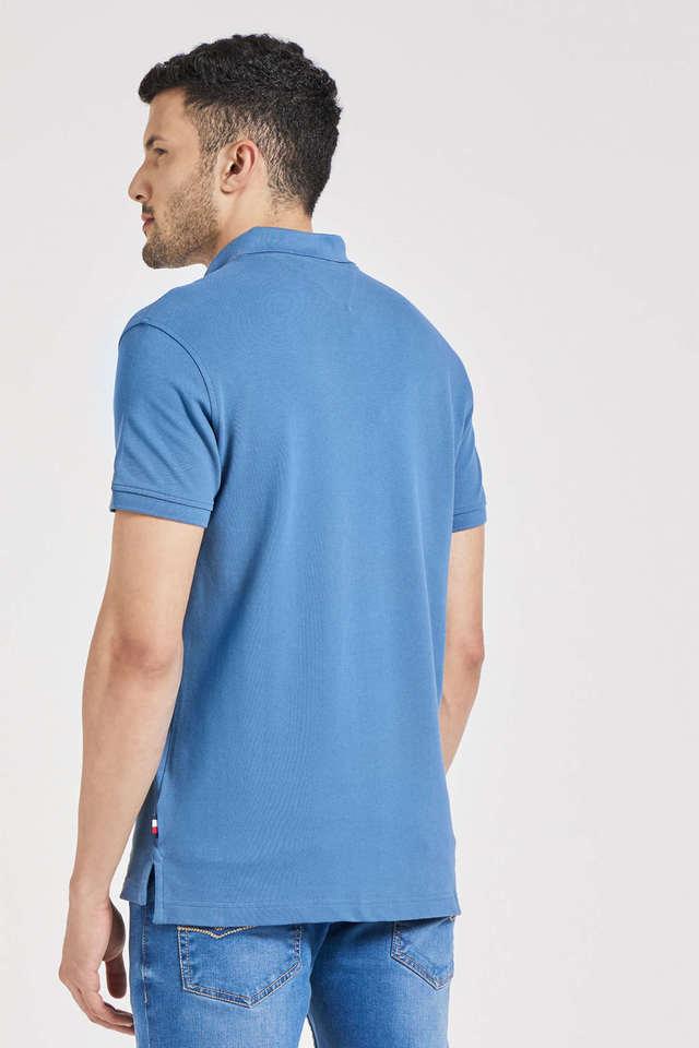 Tommy hilfiger - Solid Cotton Blend Fleece Slim Fit Men's T-Shirt