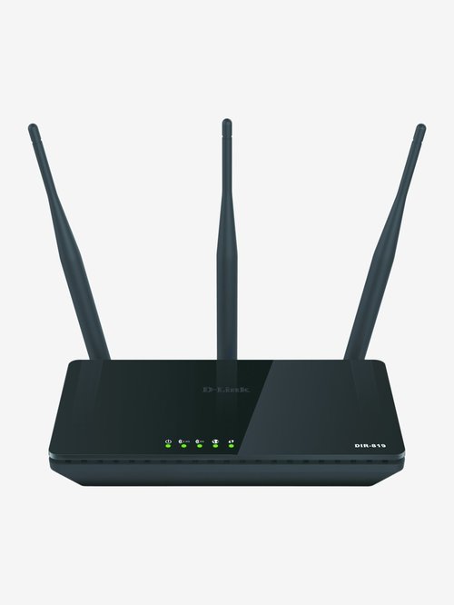 Dlink AC DIR-819 750 Mbps Dual Band Wireless Router (Black)