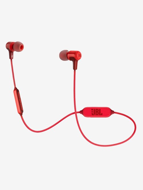 Jbl E25Bt Bluetooth Earphones With Mic (Red)
