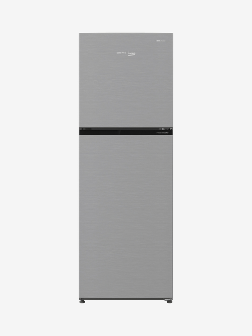 Voltas Beko 271 L Inverter 1Star (2020)/ 2Star (2019)  FF Double Door Refrigerator (Inox,RFF2952XIR)