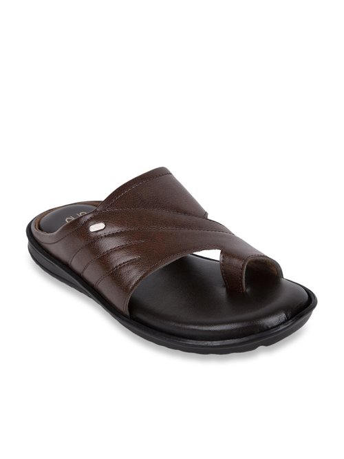 Duke Brown Toe Ring Sandals