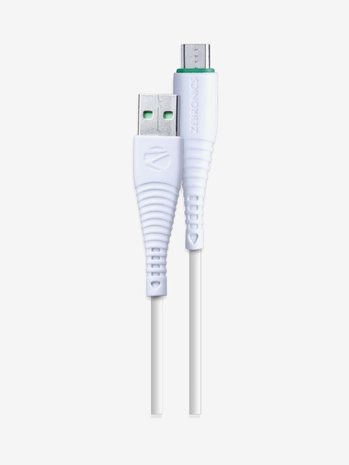Zebronics ZEB-UMC101 1m USB to Micro USB Cable (White)