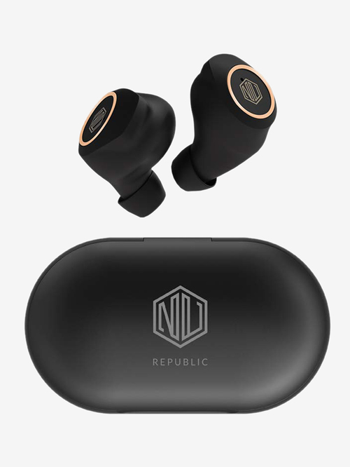 Nu Republic Starbuds 2 EarPods With Mic (Black/Gold)