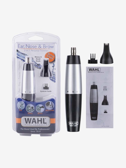Wahl 05545-424 Ear Nose and Brow Cordless Trimmer for Men (Black)