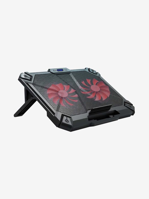 Cosmic Byte Comet 2 Fan Cooling Pad for Laptops upto 17 Inches (Red)