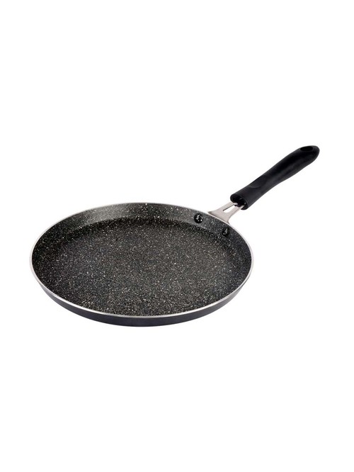 ETHICAL Mastreo Black Aluminium 250 mm Dosa Tawa - Set of 1