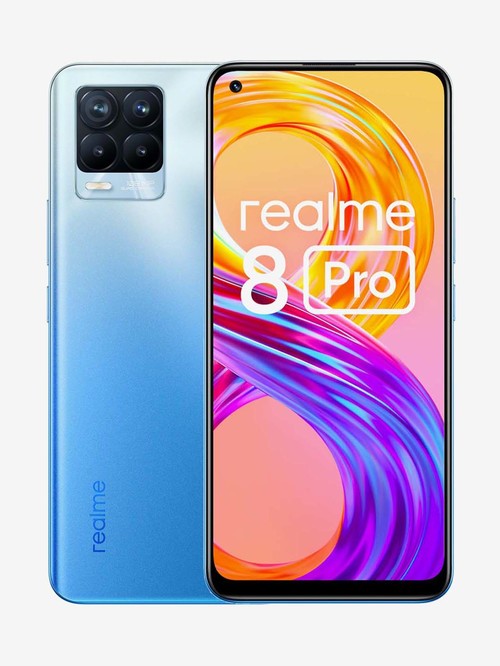 realme 8 Pro 128 GB (Infinite Blue) 6 GB RAM, Dual SIM 4G